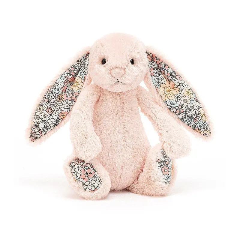 Jellycat Blossom Bunny – Blush Small Size 1