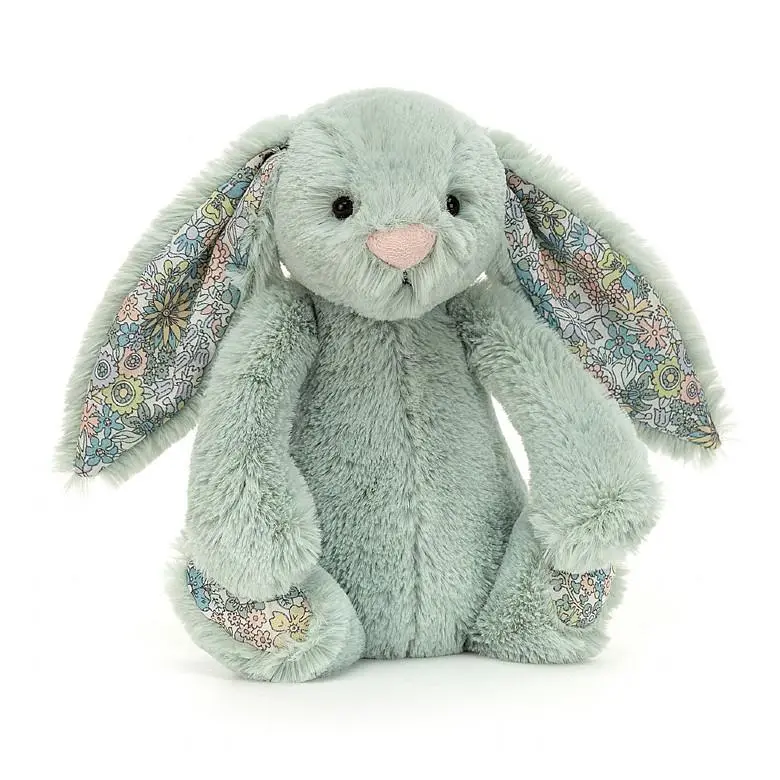 Jellycat Blossom Sage Bunny – Small Soft Plush Rabbit 1