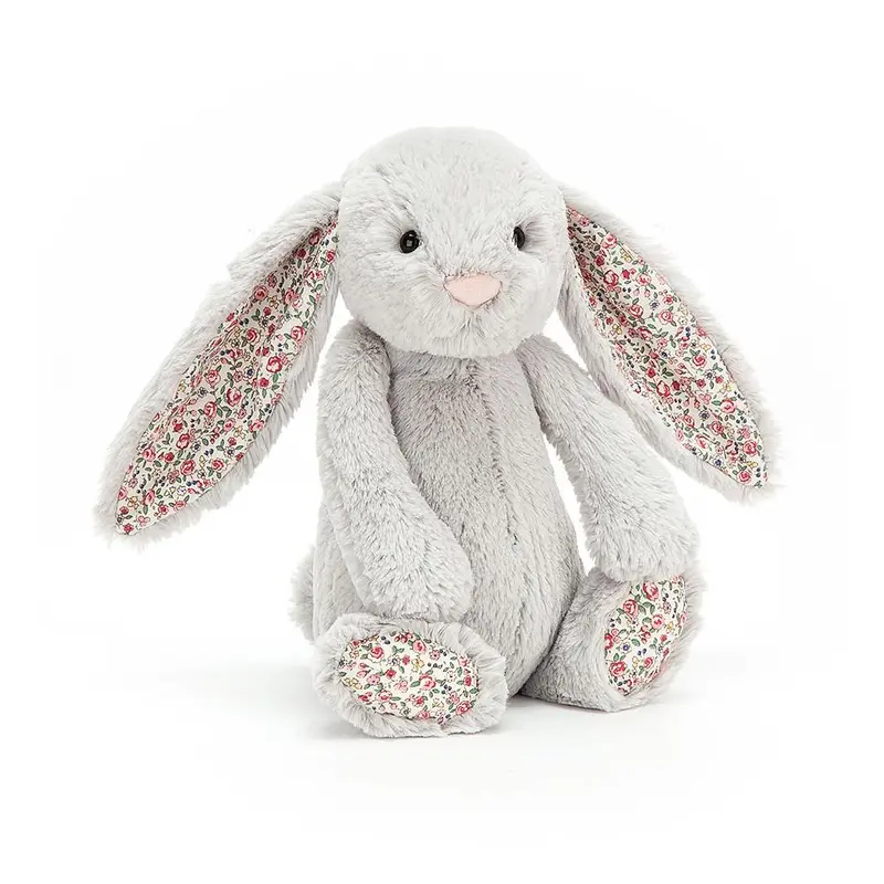Jellycat Blossom Silver Bunny – Medium Size 1