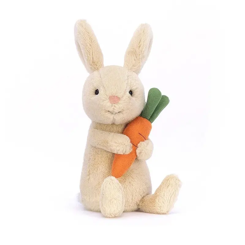 Jellycat Bonnie Bunny With Carrot – Garden-Inspired Plush Friend 1