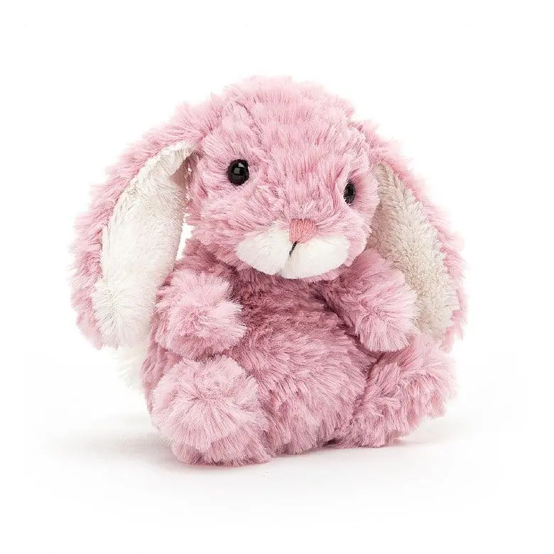 Jellycat Yummy Bunny – Tulip Pink Plush Animal 1