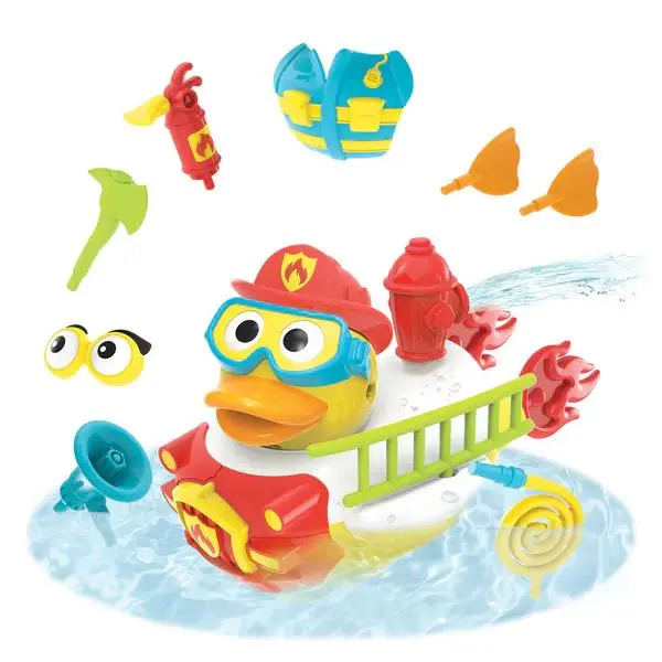 Jet Duck Rescue Toy With Firefighter Role-Play Features 1
