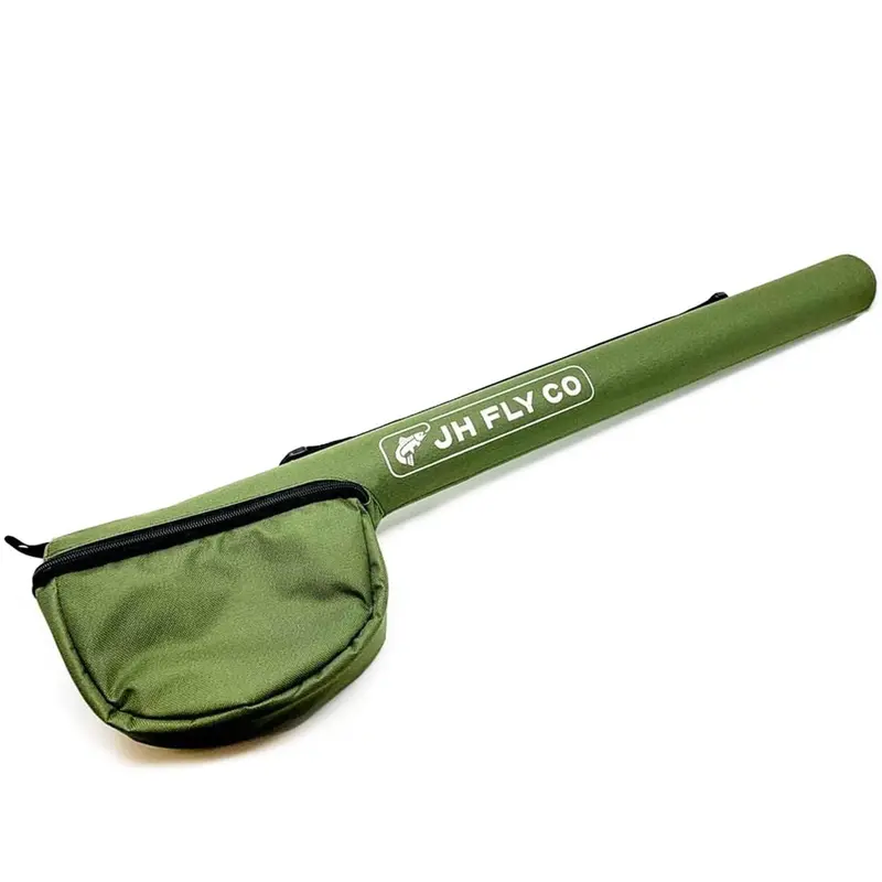 Jhflyco 30-Inch Fly Rod Travel Case With Integrated Reel Pouch 1