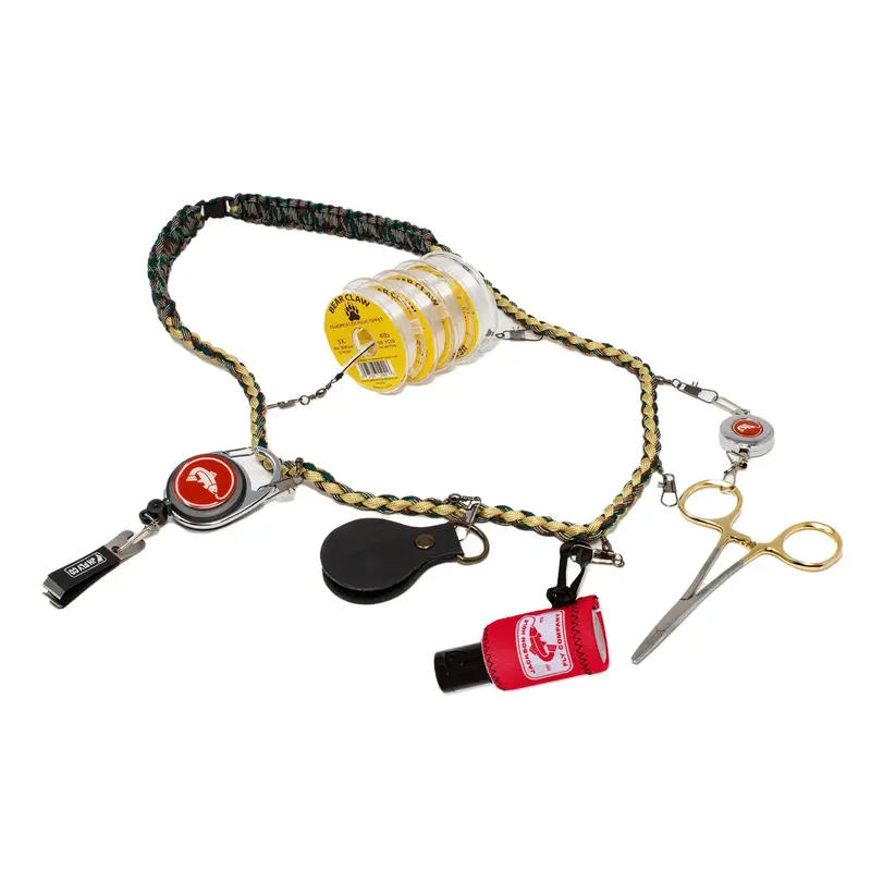 Jhflyco Adjustable Fishing Lanyard With Gear Loops 1