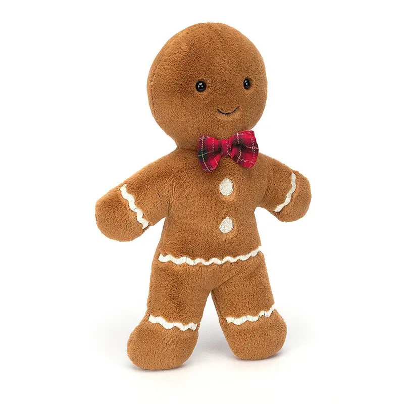 Jolly Gingerbread Fred Oversized Plush 1