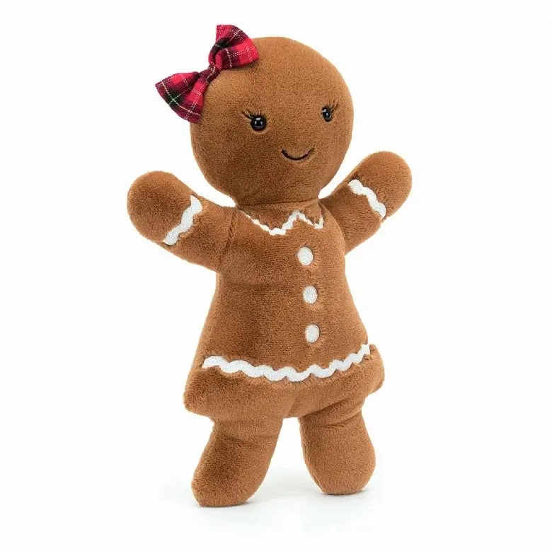 Jolly Gingerbread Ruby – Large Festive Figurine 1