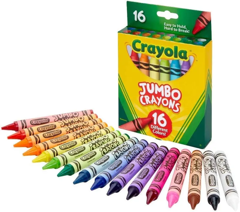 Jumbo Crayons – 16-Pack 1