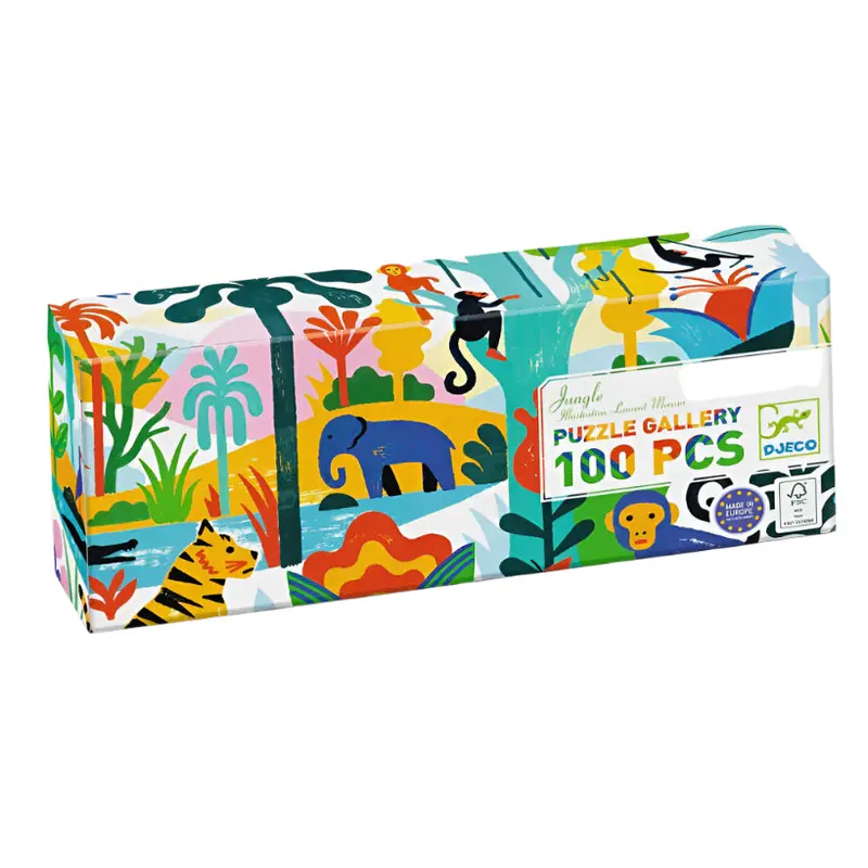 Jungle-Themed 100-Piece Gallery Puzzle For Children 1