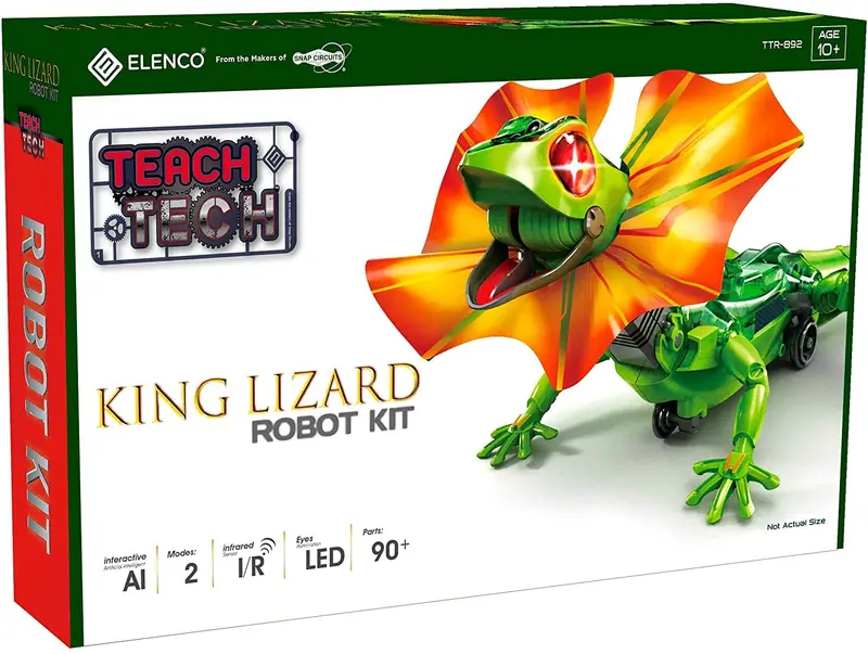 King Lizard Robot: Interactive Stem Toy For Young Inventors 1