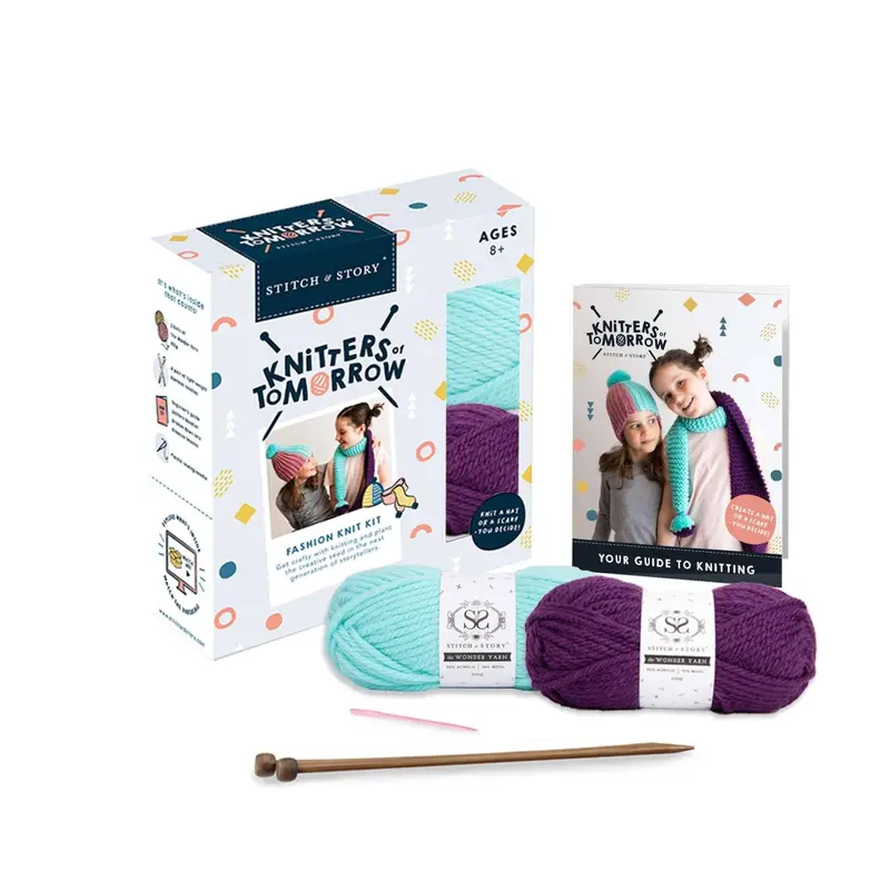 Knitters Of Tomorrow Beginner Crochet Kit 1