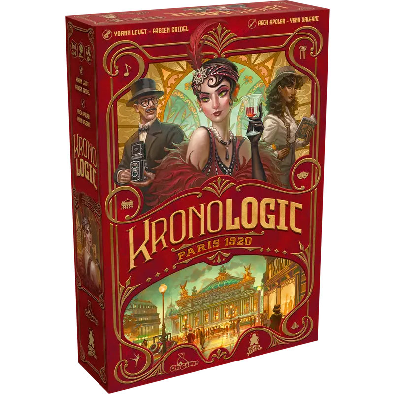 Kronologic Time Travel Game – Paris, 1920 Edition 1