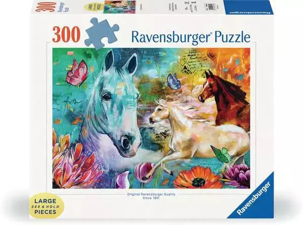 Lady, Fate And Fury – 300-Piece Large-Format Art Puzzle 1