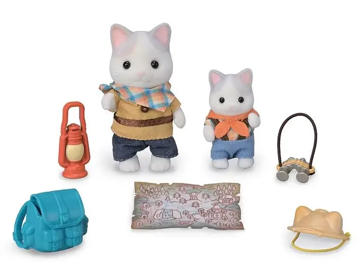 Latte Cat Adventure Set: Brother & Baby Exploration Kit 1