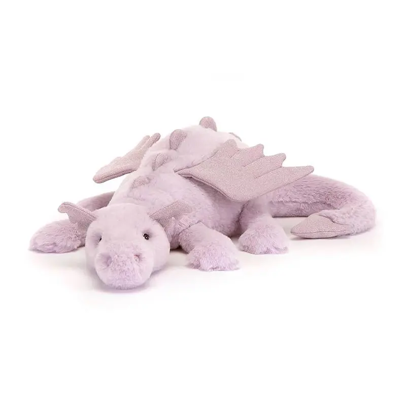 Lavender Dragon Medium Plush 1