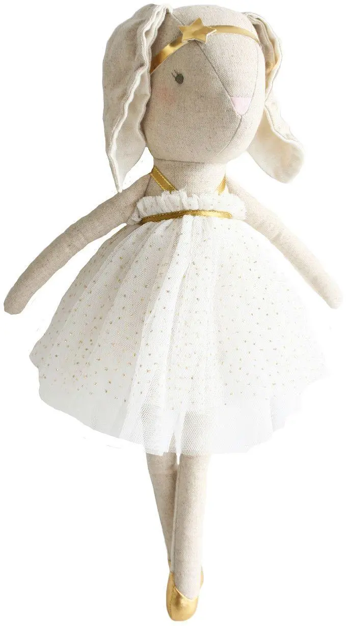 Layla Bunny Gold Plush Toy Or Collectible 1