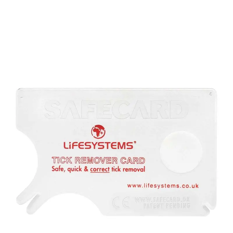 Lifesystems Tick Removal Card – Standard Version 1