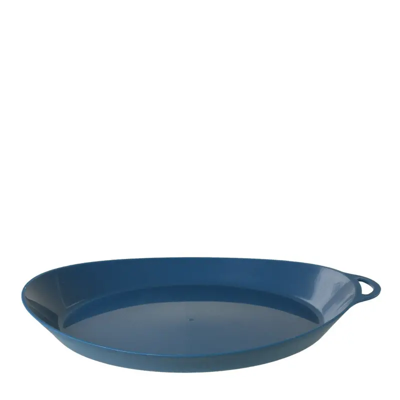 Lifeventure Ellipse Durable Plastic Plate – Navy 1