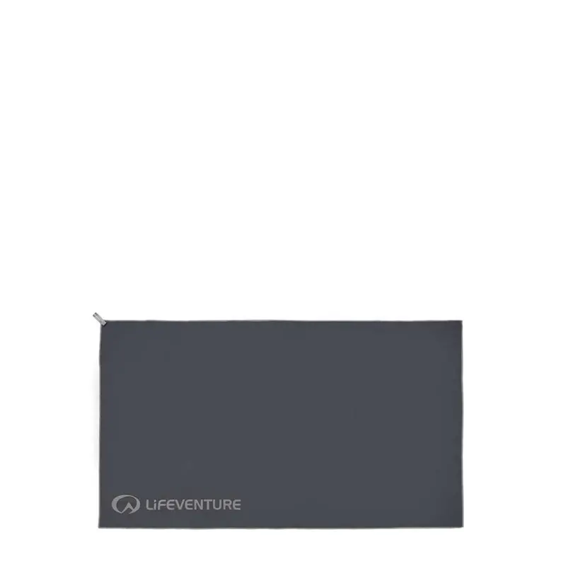 Lifeventure Hydrofibre Absorbent Towel – Large, Grey 1
