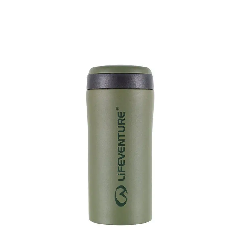 Lifeventure Matte Khaki Thermal Travel Mug 1