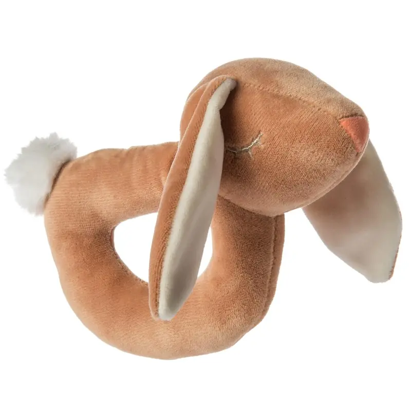 Little Bunny Rattle Toy: Gentle Jingle For Infant Development 1