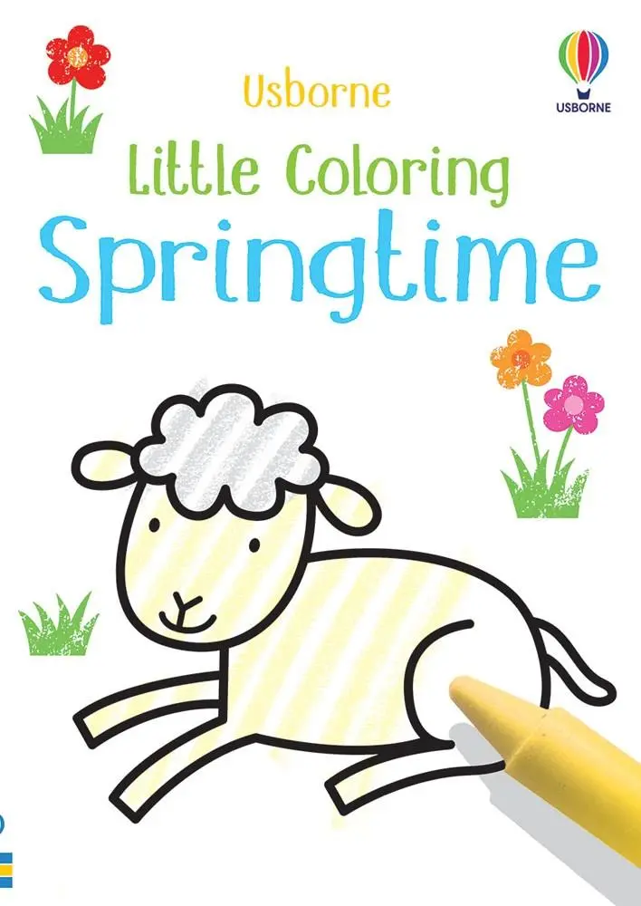 Little Coloring Book: Springtime Scenes 1