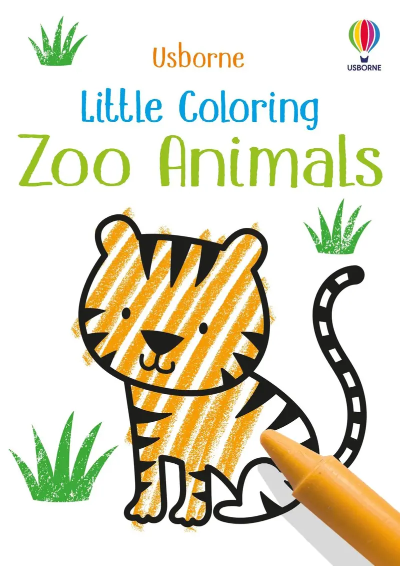 Little Coloring Book: Zoo Animals 1