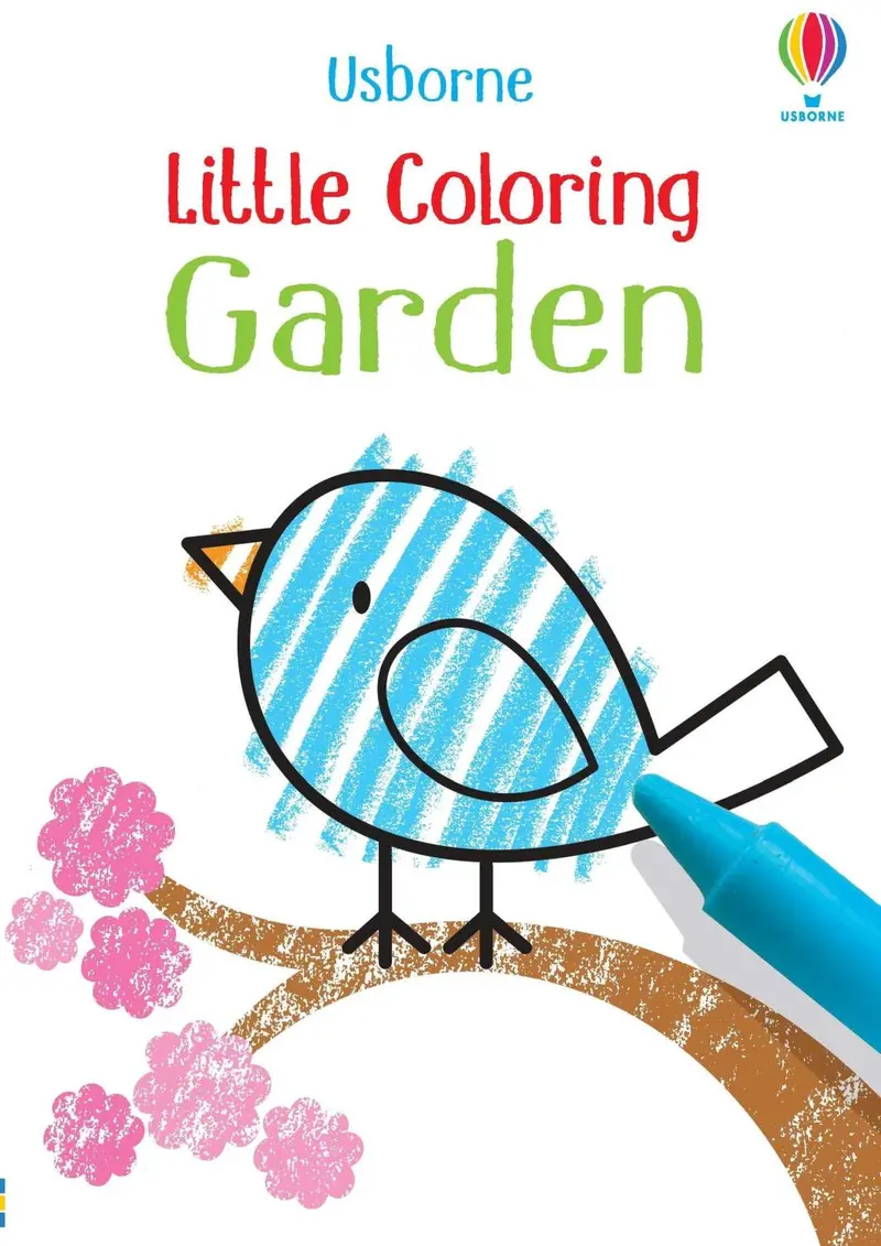 Little Coloring Garden – Simple Nature-Themed Coloring Pages For Beginners 1