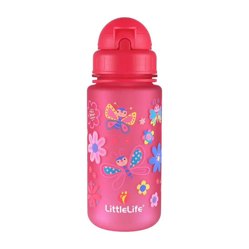 Littlelife Butterfly-Design Kids Water Bottle 1