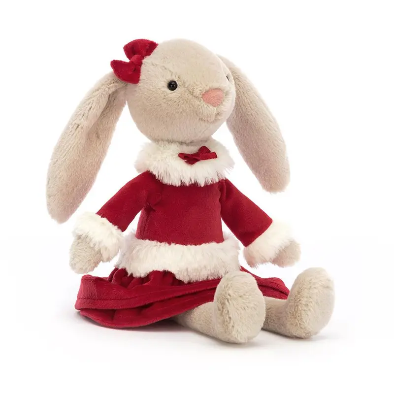 Lottie The Festive Bunny Plush 1