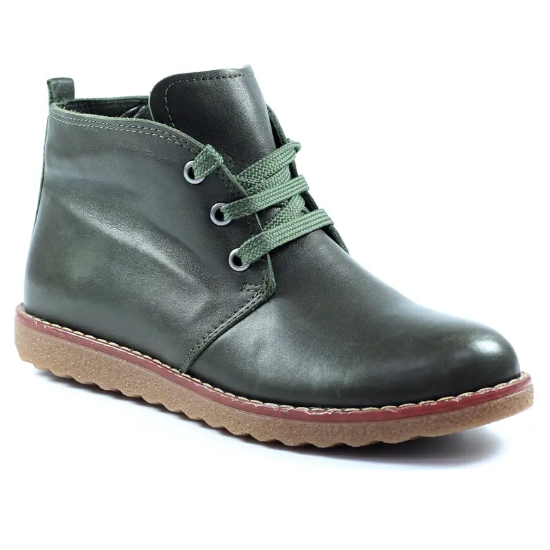 Lunar Claire Mid Leather Ankle Boot – Classic Chelsea-Style Boot With Elastic Side Panels 1