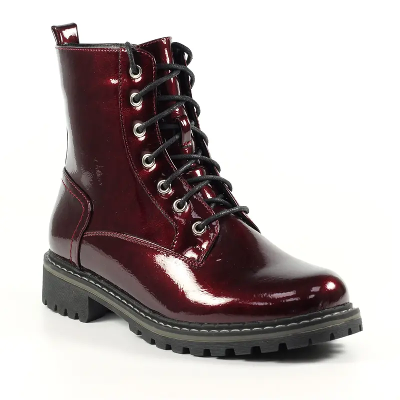 Lunar Narla Ankle Boot – Sleek Synthetic Leather Boot With Comfort Insole 1