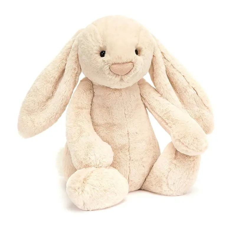 Luxe Bashful Willow Bunny – Oversized Plush 1