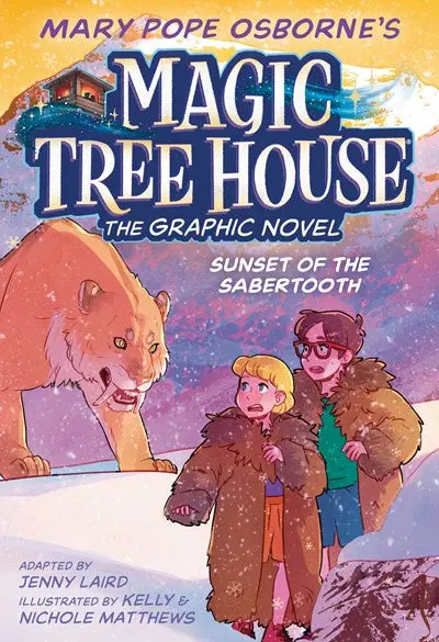 Magic Tree House Graphic Novel #7: Sunset Of The Sabertooth 1