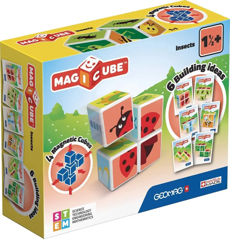 Magicube Insects Collection – Educational Magnetic Blocks 1