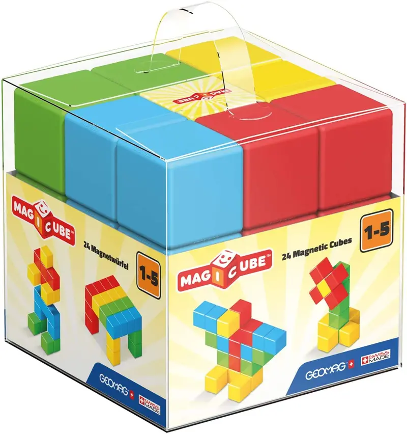 Magicube Preschool Magnetic Building Set – 24 Pieces 1