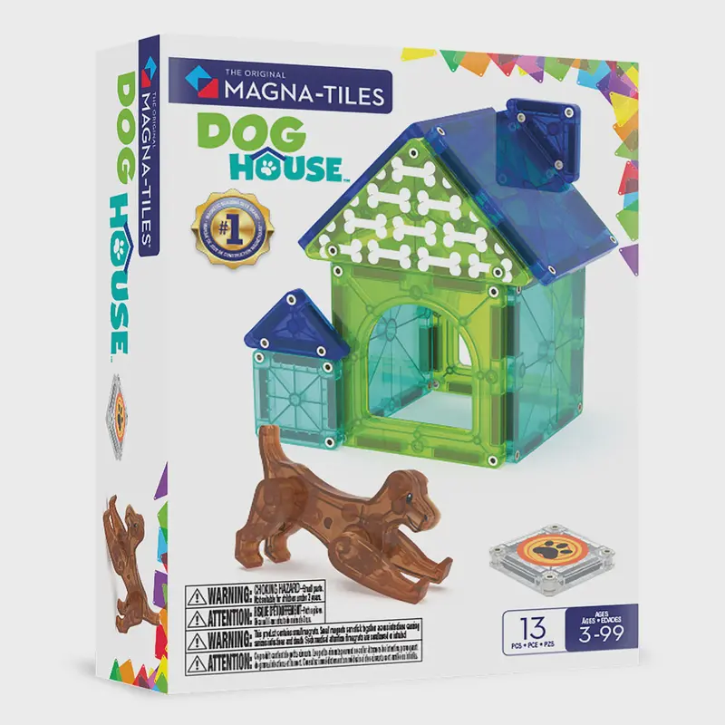 Magnatiles Dog House Model – Creative Animal-Themed Build 1