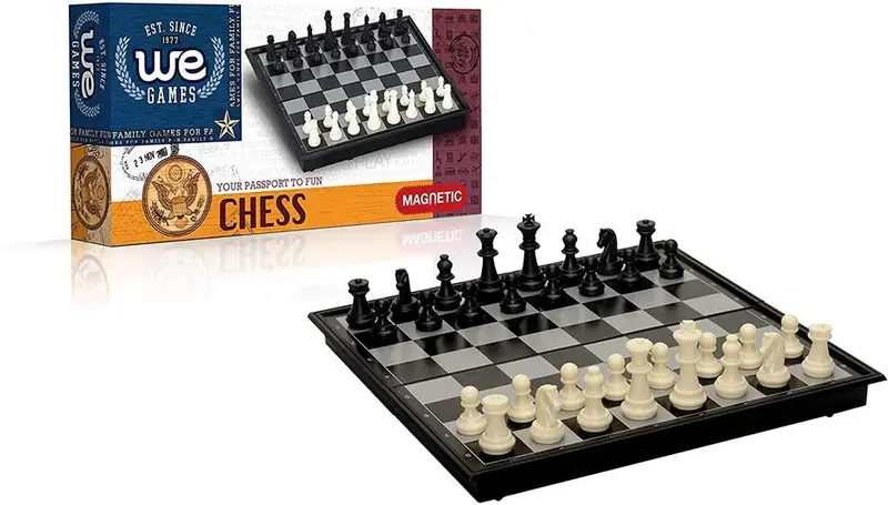 Magnetic Chess Set – 10-Inch Board 1