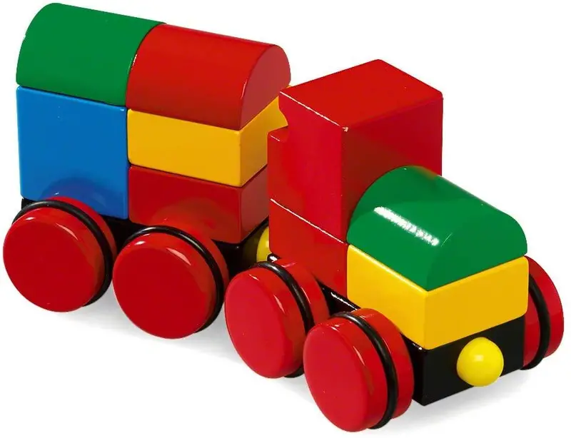 Magnetic Stacking Train Set For Toddlers And Preschoolers 1