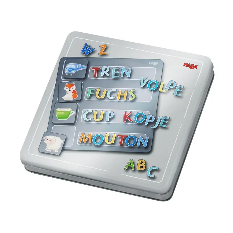 Magnetic Tin Alphabet Letters Set 1