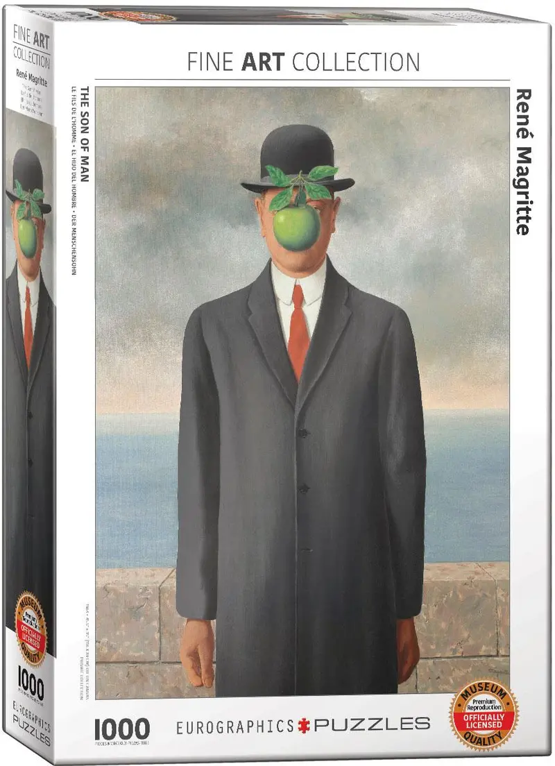 Magritte’S Son Of Man: Artistic 1000-Piece Puzzle 1
