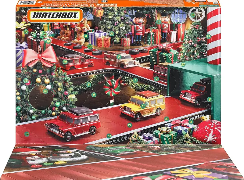 Matchbox Holiday Countdown Calendar 2023 1