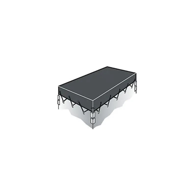 Maypole 6M X 4M Heavy-Duty Trailer Cover With Elastic Hem 1