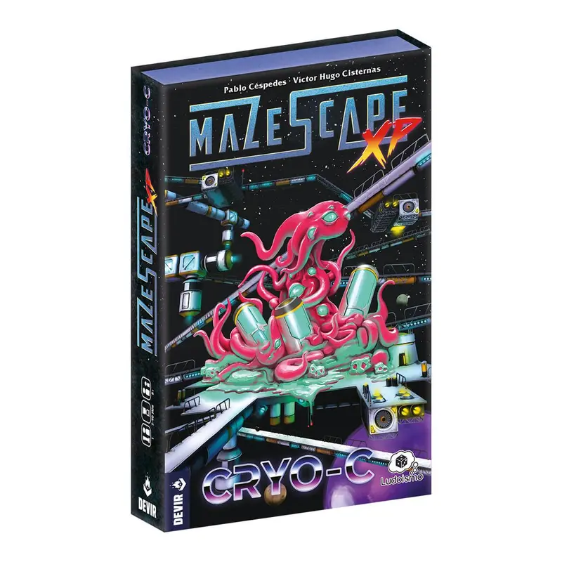 Mazescape Cryo-C Themed Logic Puzzle 1