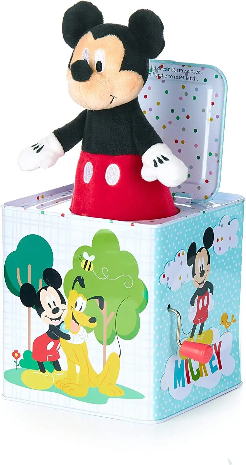 Mickey Mouse Jack-In-The-Box – Classic Surprise Toy With Animated Character 1