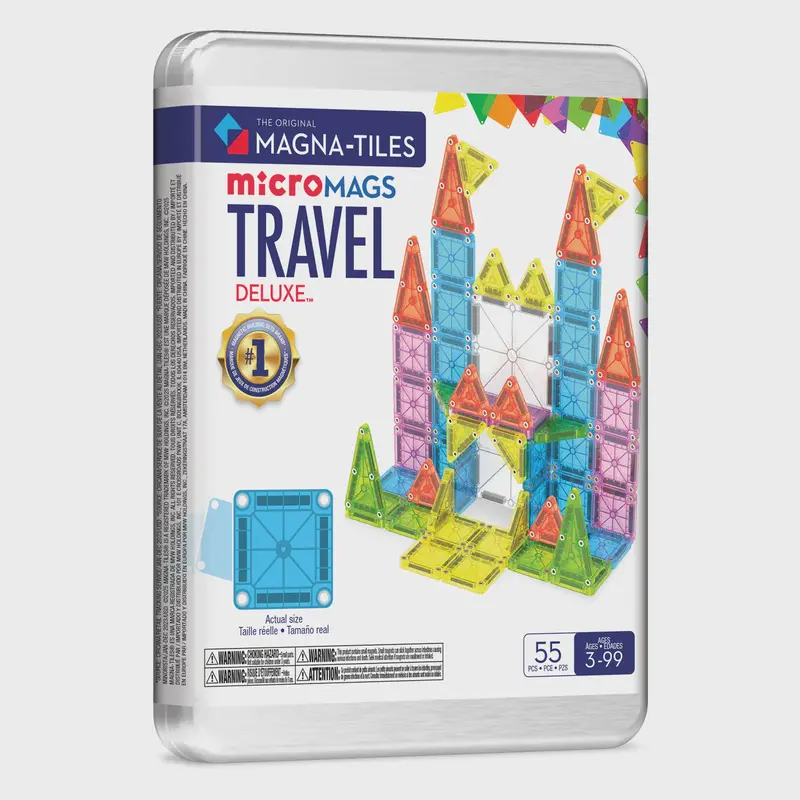 Micromags Travel-Friendly Deluxe Set – 55-Piece Portable Kit 1