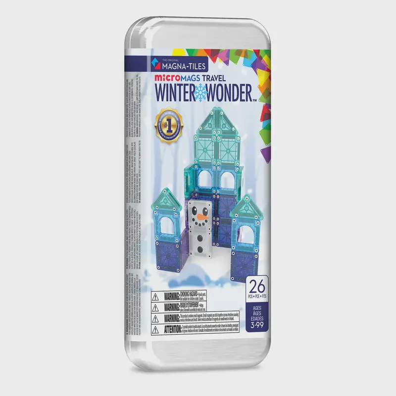 Micromags Winter Wonder Travel Set – Portable Magnetic Play Kit 1