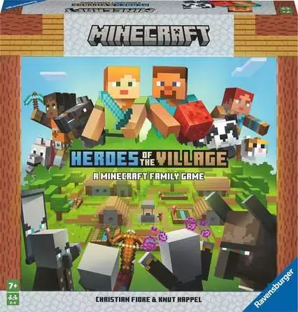 Minecraft: Heroes Of The Village Board Game 1