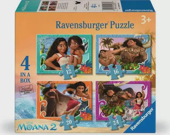Moana Puzzle Bundle: Four Sizes (12–24 Pieces) 1