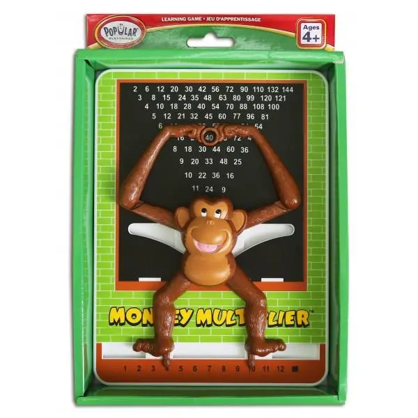 Monkey Multiplier Early Math Learning Toy 1