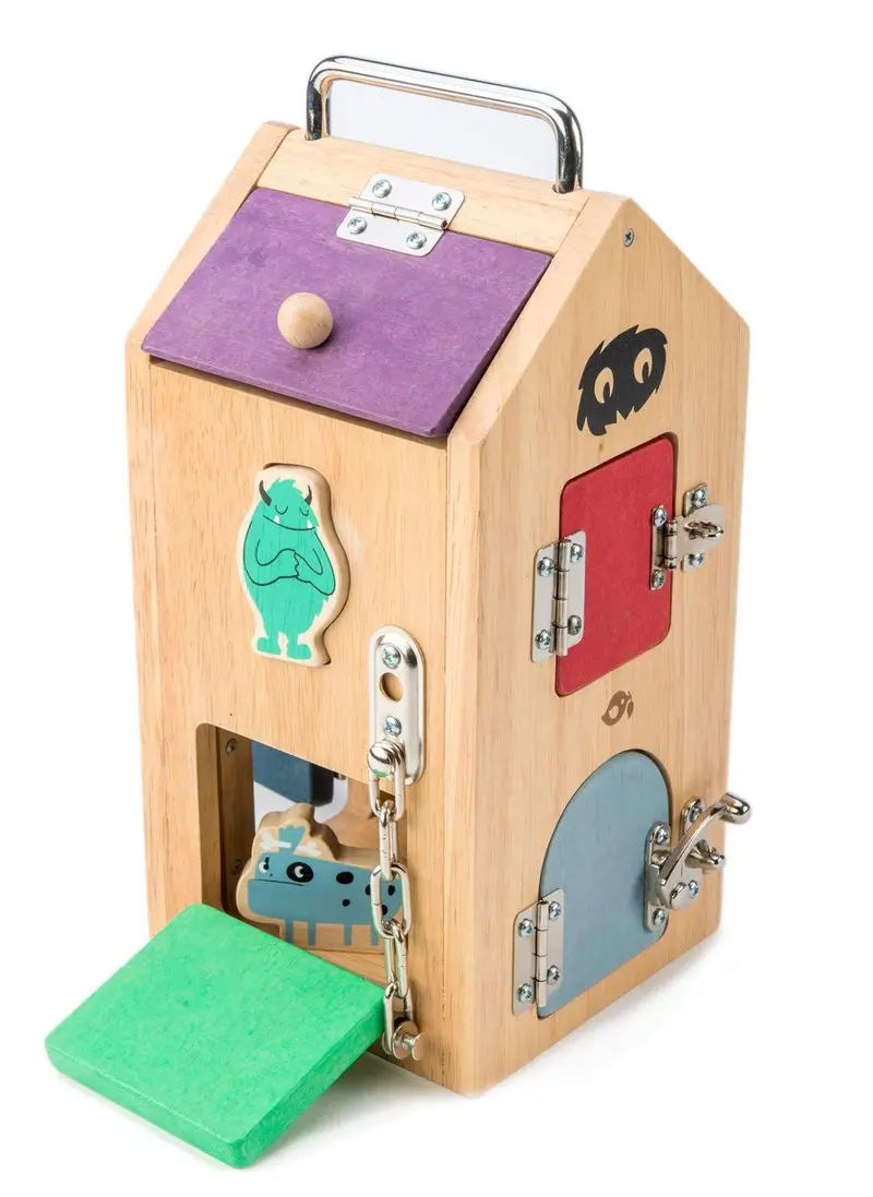 Monster-Themed Lockable Treasure Box 1